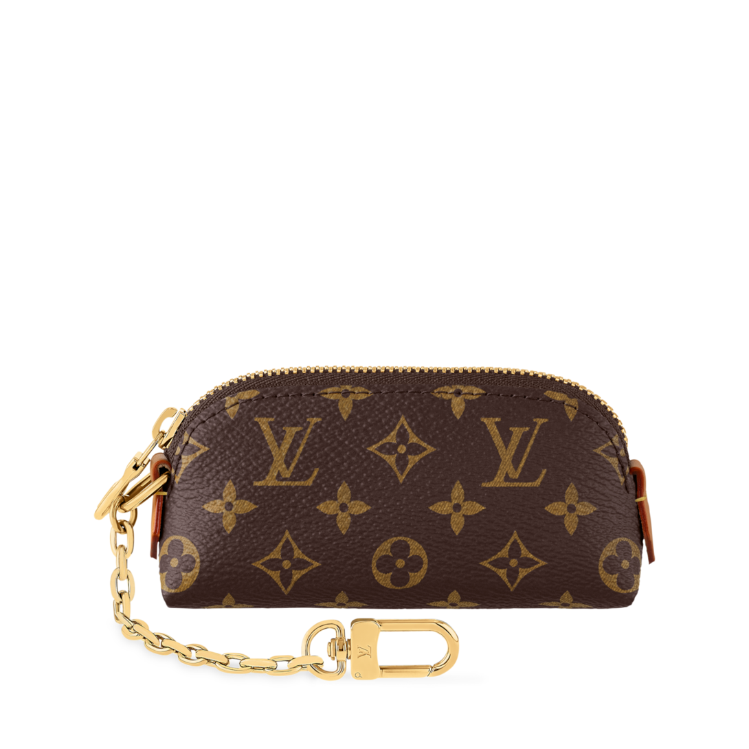 Cosmetic Lipstick Pouch Monogram Canvas - Wallets and Small